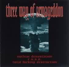CD V/A THREE WAY OF ARMAGEDDON